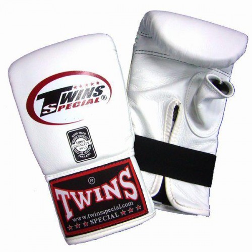 Тренировочные боксерские перчатки Twins Special (TBGL-1H white)